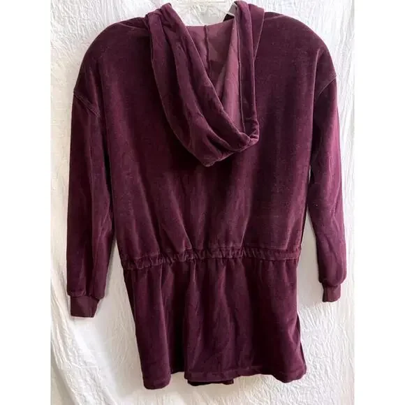 Azura vintage oversized velour jacket - Picture 2 of 5